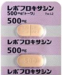 レボフロキサシン水和物(クラビット)