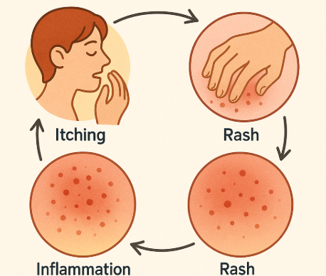 アレルギー性皮膚炎なら0th CLINIC 皮膚科 内科 日本橋