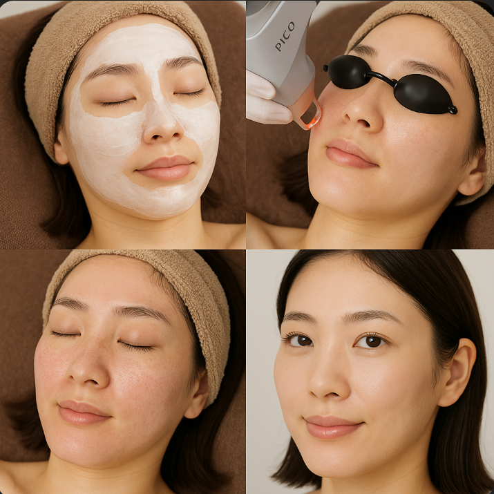 毛穴レーザー|開き毛穴・黒ずみ・肌質改善|0th CLINIC 日本橋