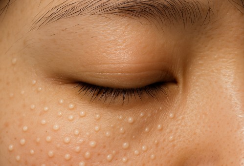 稗粒腫（ミリア）の治療｜日本橋の皮膚科で自費除去