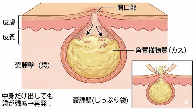 耳たぶのしこりは粉瘤？ピアス後の腫れ・痛み｜日帰り切除×病理