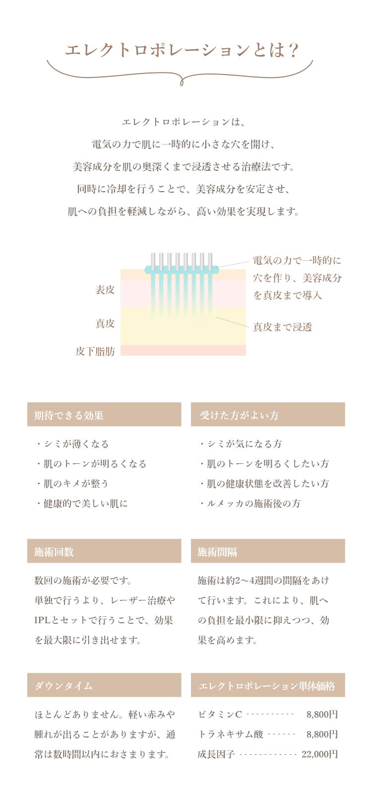 エレクトロポレーション