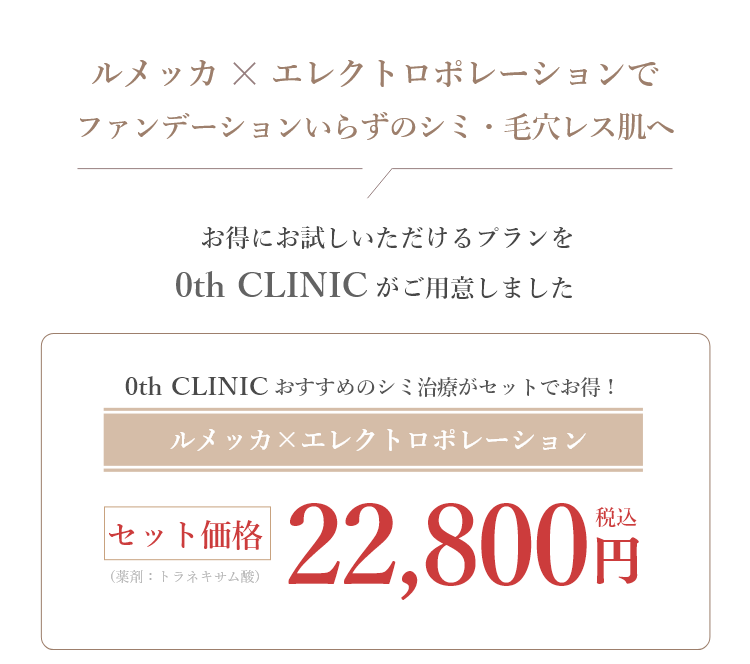 ルメッカ×エレクトロポレーション価格